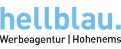 hellblau Werbeagentur Logo